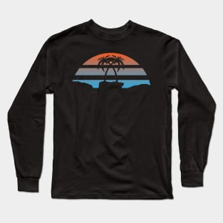 Vintage Miami Vice Style 1 Long Sleeve T-Shirt